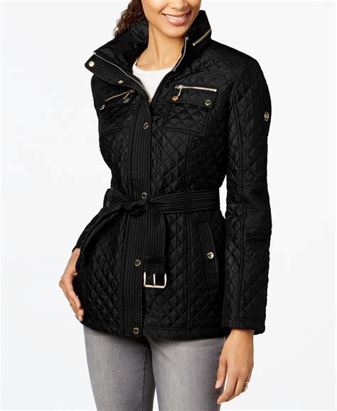 michael kors coat sizes small|michael kors ladies padded coats.